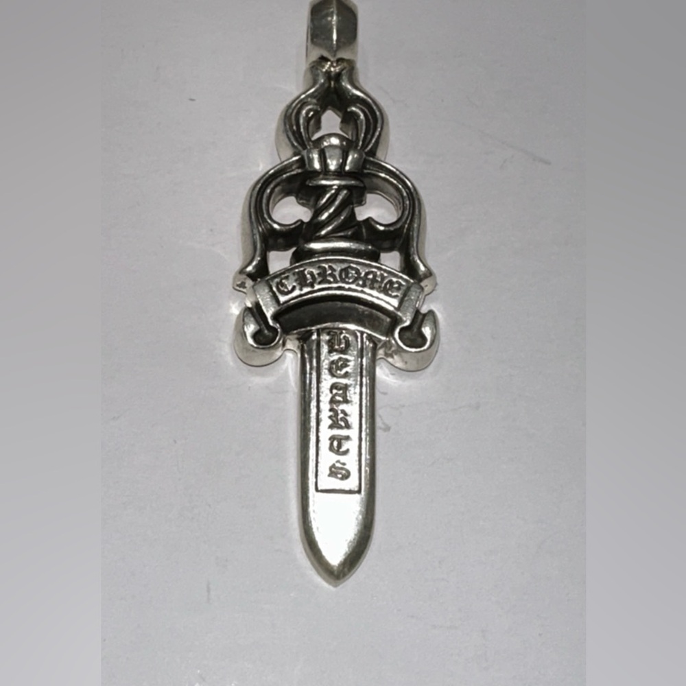 Dagger pendant 925 silver chrome hearts